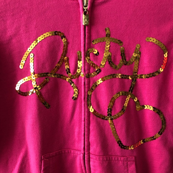 Rusty Pink Zip Up - Picture 2 of 4